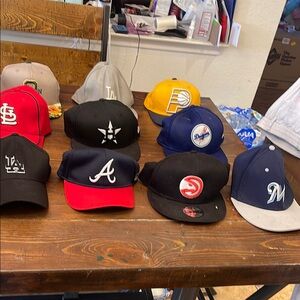 Original MLB and NFL Hat Collection
